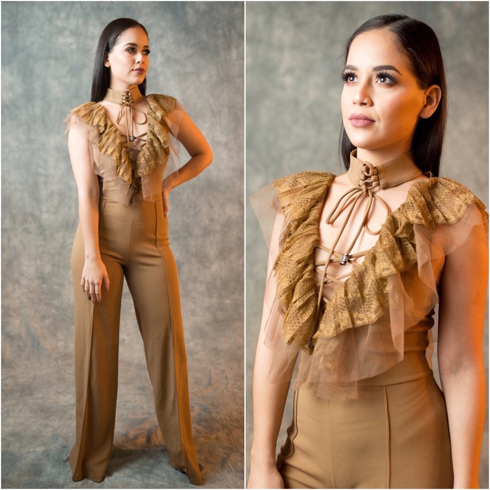 Mocha Jumpsuit